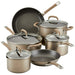 Circulon KitchenAid 10-piece Hard Anodized Ceramic Non-Stick Cookware Set (Copper) - ShopUSA - Kenya