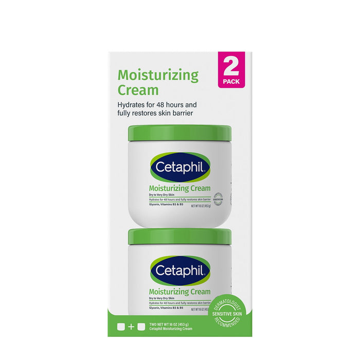 Cetaphil Moisturizing Cream for Very Dry, Sensitive Skin 2 pk