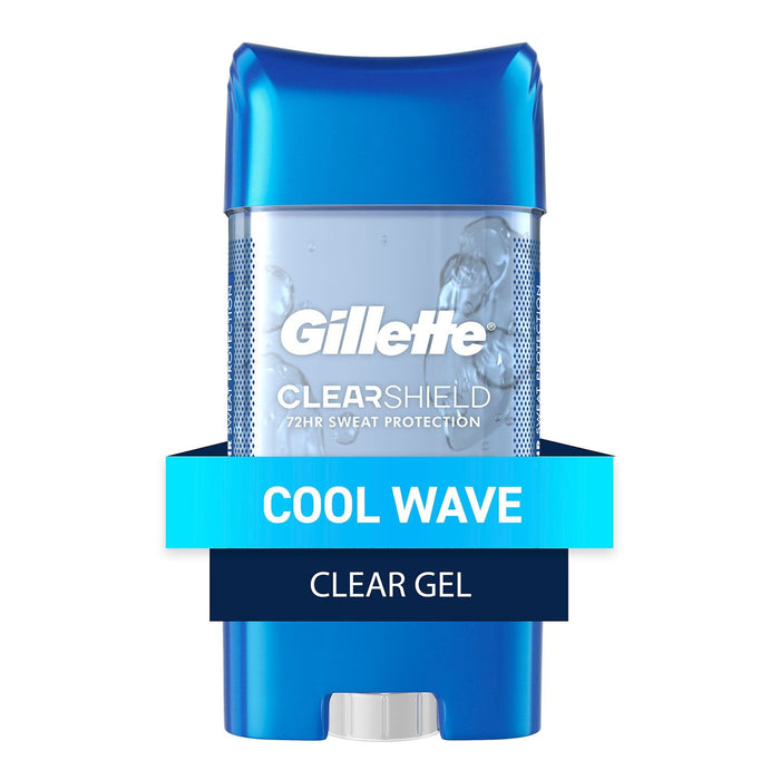 Gillette Cool Wave Clear Gel Men's Antiperspirant and Deodorant (5 pk.)