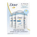 Dove Original Clean Antiperspirant Deodorant Invisible Solid, 4 pk. - ShopUSA - Kenya