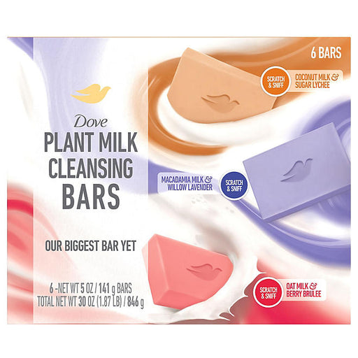 Dove Plant Milk Bar Soap 6 pk. - ShopUSA - Kenya