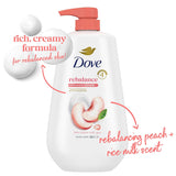 Dove Refresh & Rebalance Body Wash (2 Pack)