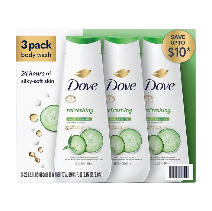 Dove Refreshing Cucumber & Green Tea Body Wash