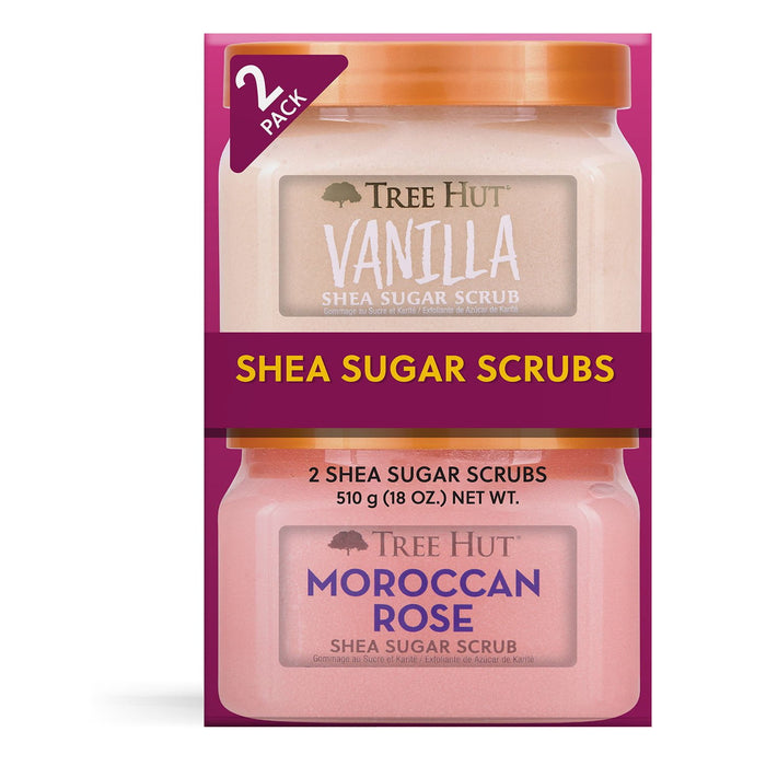 Tree Hut, Body Scrub Exfoliating & Hydrating with Essential Oils.