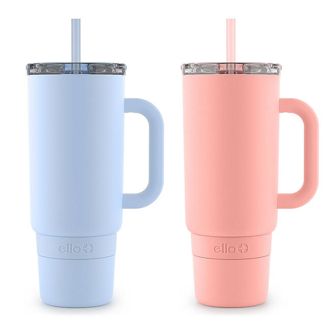 Ello Port Cup, Vacuum Insulated Stainless Steel , Travel Mug with Leak Proof Lid & Straw - ShopUSA - Kenya