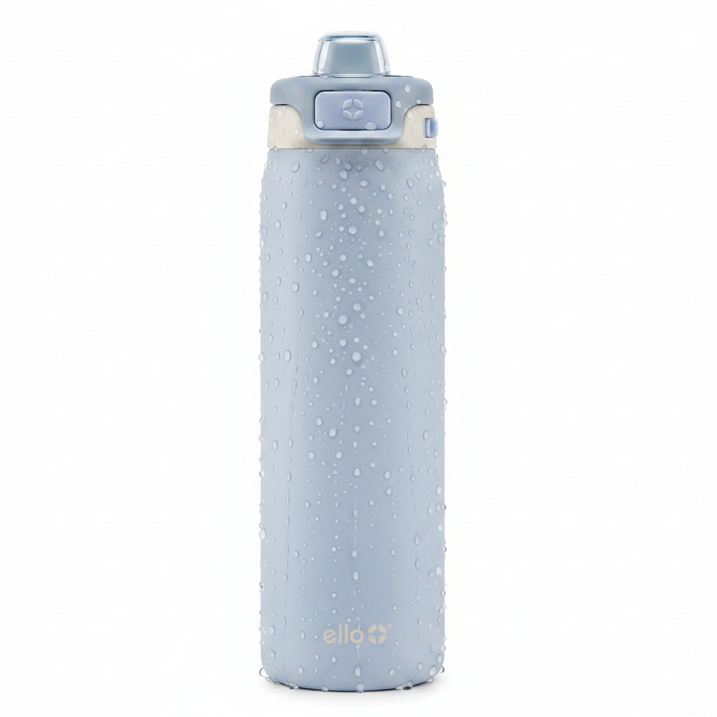 Ello Stainless Steel Water Bottle in Kenya - Straw and Handle
