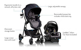 Evenflo Infant Car Seat, Casual Gray