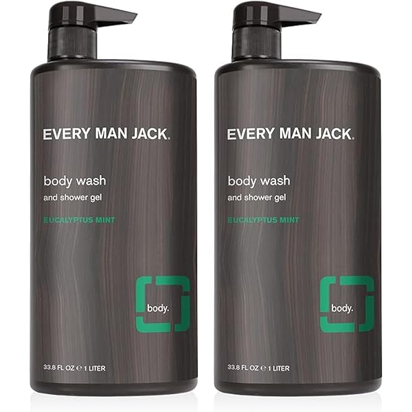 Every Man Jack Body Wash, 2 Pack (Two Different Scents)