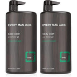 Every Man Jack Body Wash, 2 Pack (Two Different Scents)