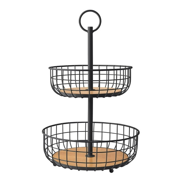 Member's Mark 2 Tier Wire Basket Stand