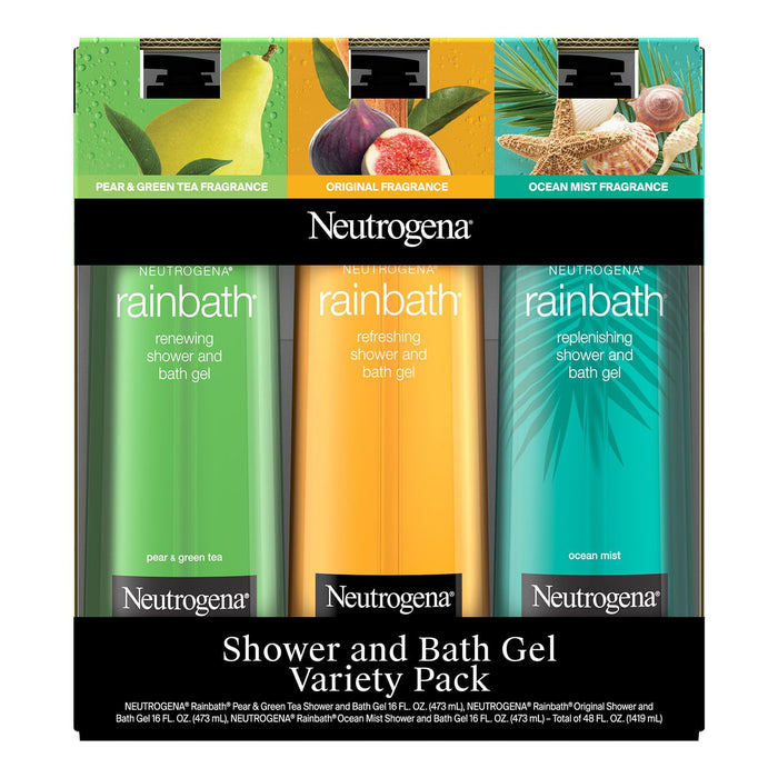 Neutrogena Rainbath Shower Gel 3 pk.