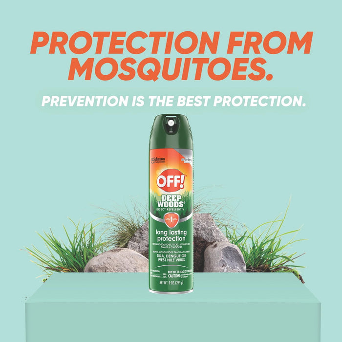 OFF! Deep Woods Insect Repellent,Pack of 3