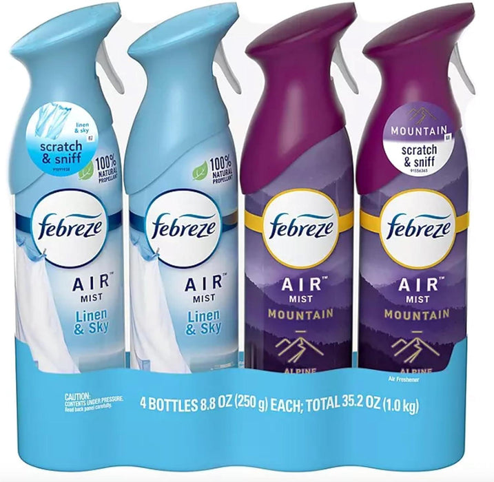 Febreze Air Effects Air Freshener Spray, 4 pk - ShopUSA - Kenya