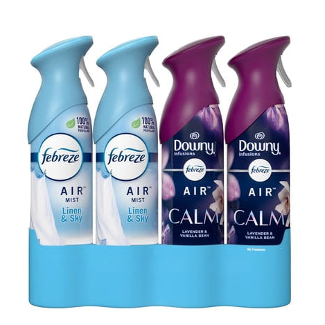 Febreze Air Effects Linen & Sky + Air Calm Lavender