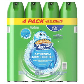 Scrubbing Bubbles Foaming Bathroom Cleaner, Rainshower (4 pk) - ShopUSA - Kenya