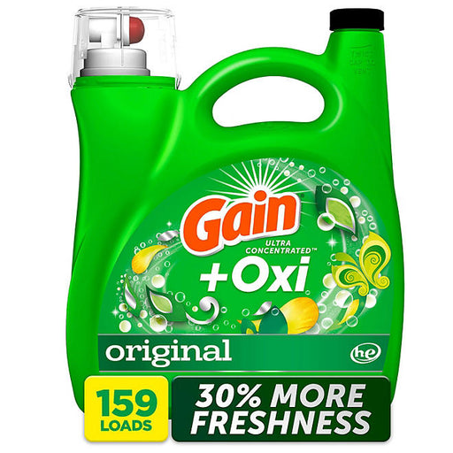 Gain + Oxi Liquid Laundry Detergent, - ShopUSA - Kenya