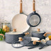 GreenPan Essence 10-Piece Ceramic Nonstick Cookware Set, Taupe - Detail 3