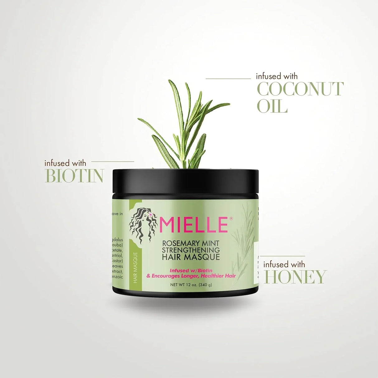 Mielle Organics Rosemary Mint Strengthening Hair Masque - ShopUSA - Kenya
