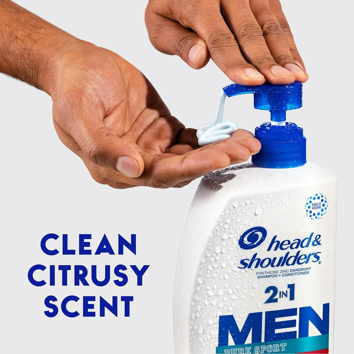 Head and Shoulders Mens 2 in 1 Dandruff Shampoo and Conditioner - ShopUSA - Kenya