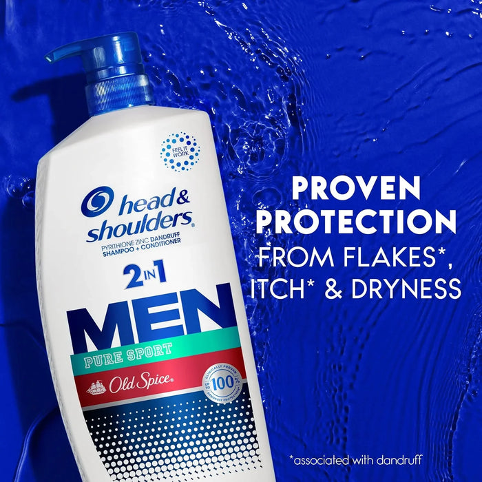 Head and Shoulders Mens 2 in 1 Dandruff Shampoo and Conditioner - ShopUSA - Kenya