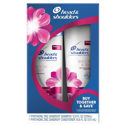 Head & Shoulders Smooth & Silky Shampoo and Conditioner - ShopUSA - Kenya