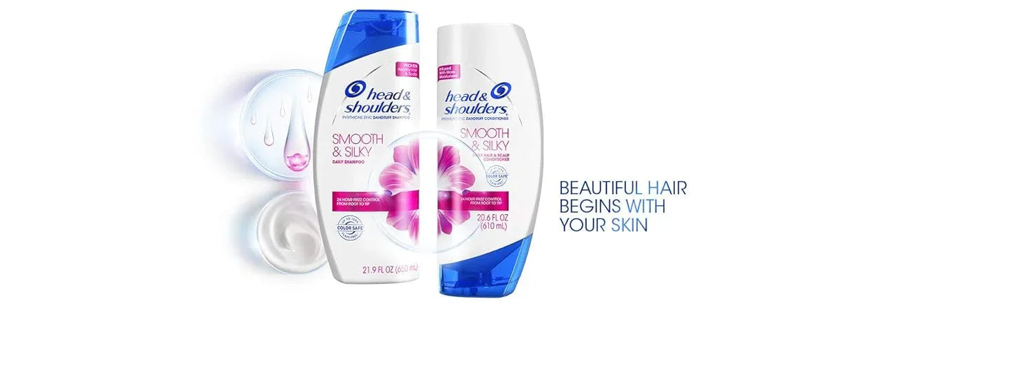 Head & Shoulders Smooth & Silky Shampoo and Conditioner - ShopUSA - Kenya