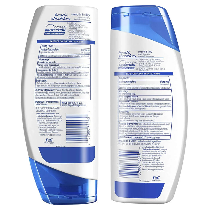 Head & Shoulders Smooth & Silky Shampoo and Conditioner - ShopUSA - Kenya