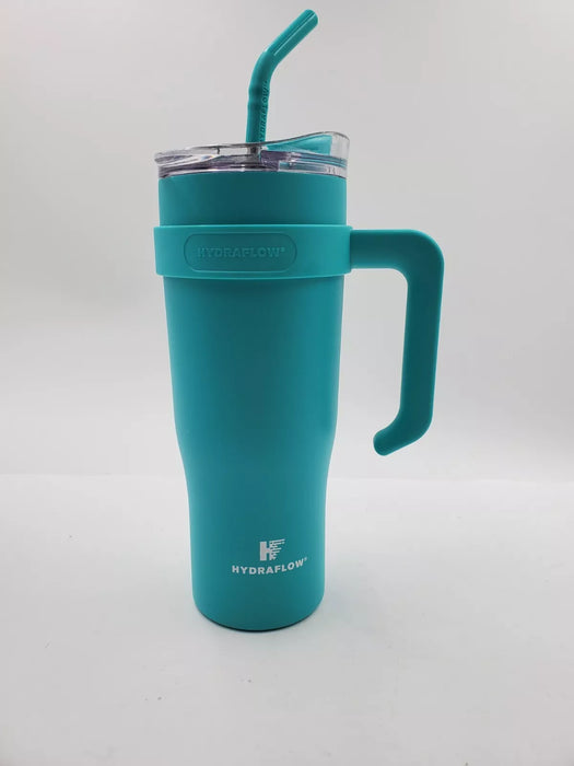 Hydraflow Double Wall Stainless Steel Tumbler with Handle (Choose Color) - ShopUSA - Kenya