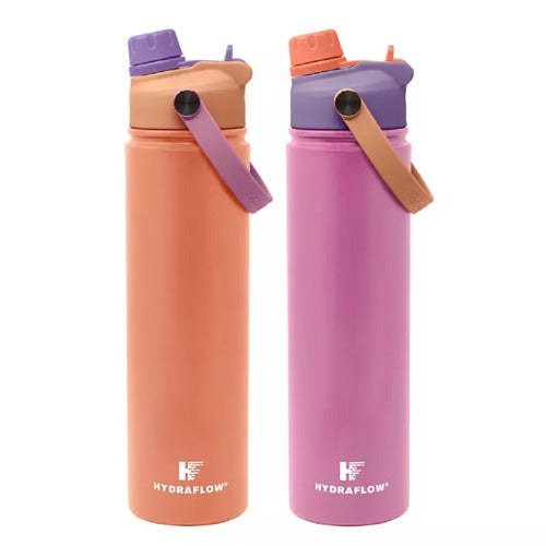 Hydraflow Hybrid - Triple Wall Vacuum Insulated Bottle with Flip Straw - ShopUSA - Kenya