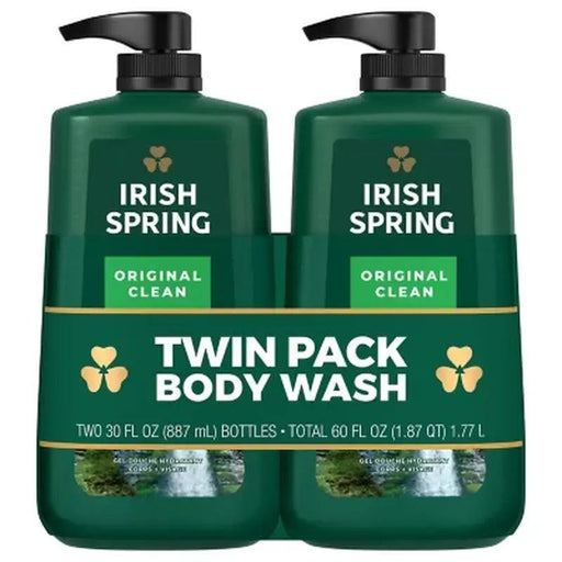 Irish Spring Body Wash for Men, Original Clean (30 fl. oz., 2 pk.) - ShopUSA - Kenya