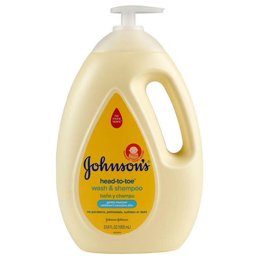 Johnson's Head-To-Toe Wash & Shampoo 1 L - ShopUSA - Kenya