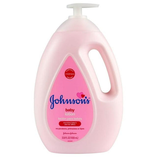 Johnson's Moisturizing Pink Baby Lotion with Coconut Oil, 1 L - ShopUSA - Kenya