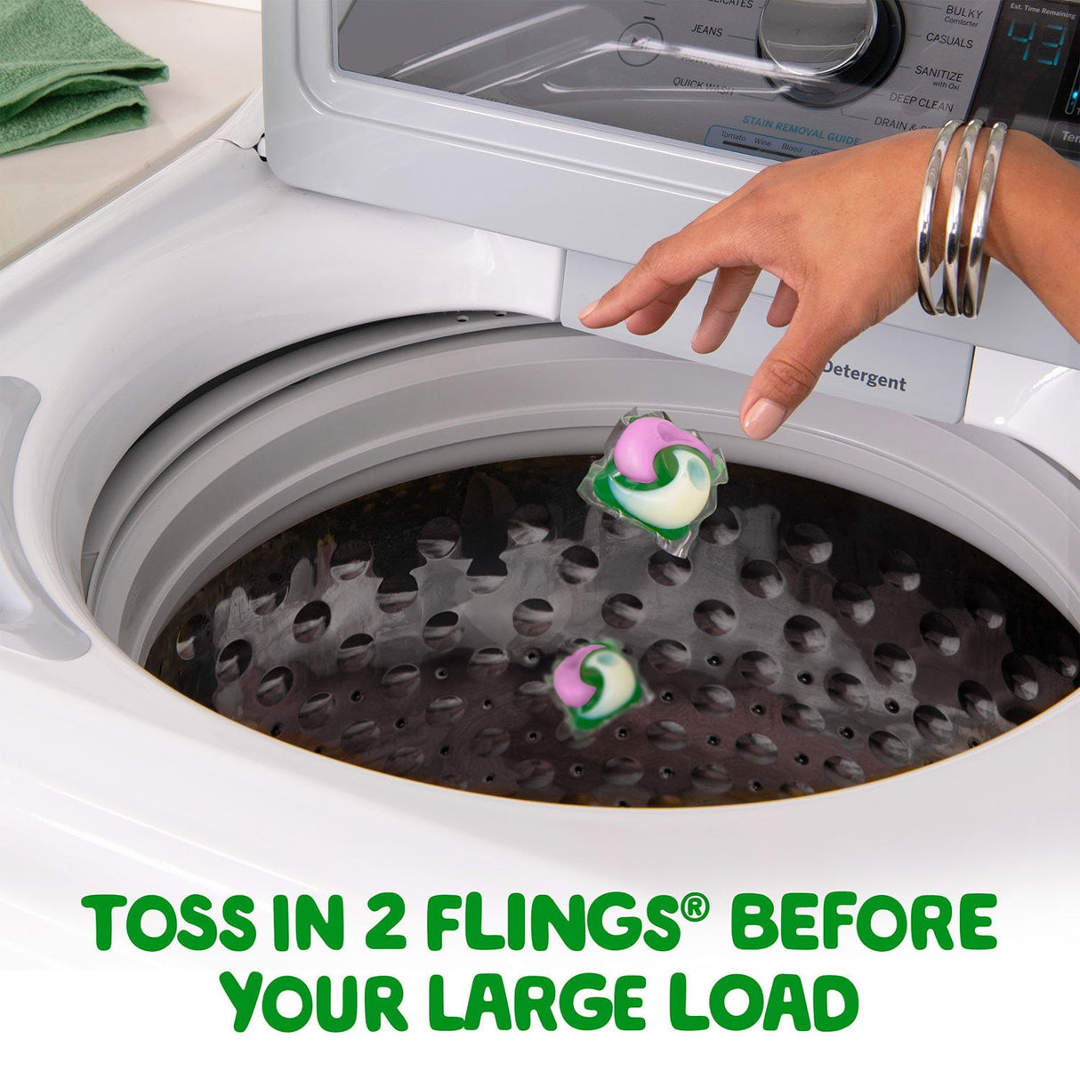 Laundry Detergent Pacs in Kenya - Gain Flings Tango Twist, 108 ct