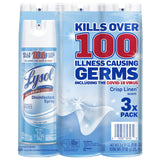 Lysol Disinfectant Spray Crisp Linen in Kenya - 3 Pack