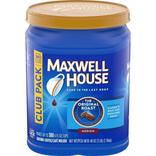 Maxwell House Ground Coffee, Original Roast 1.36 Kg - ShopUSA - Kenya