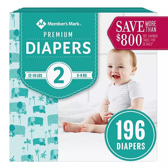 Member's Mark Premium Baby Diapers, All sizes - ShopUSA - Kenya