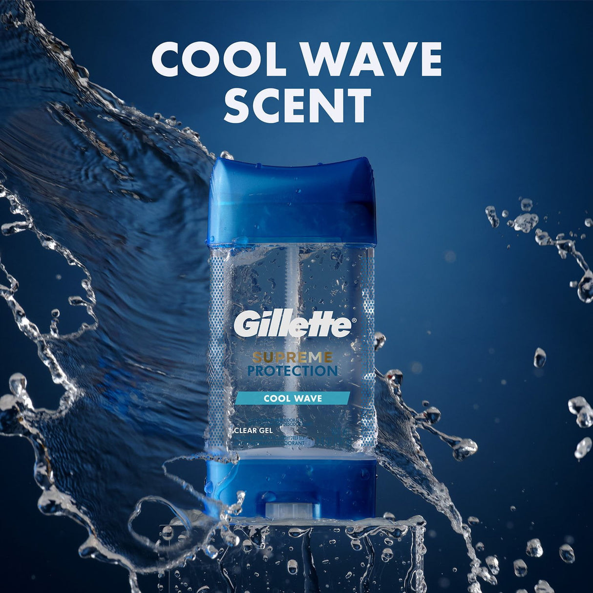 Men's Antiperspirant Deodorant in Kenya - Gillette Cool Wave Clear Gel, 5-Pack