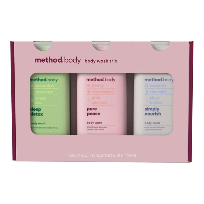 Method Experiential Body Wash Variety Pack, 3 ct. 532 mL - ShopUSA - Kenya