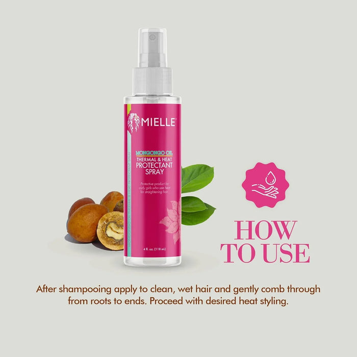 Mielle Mongongo Oil Thermal & Heat Protectant Spray, Protects Hair - ShopUSA - Kenya