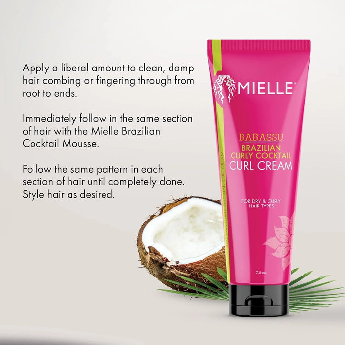 Mielle Organics Brazilian Curly Cocktail Curl Cream - ShopUSA - Kenya