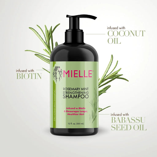 Mielle Rosemary Mint Strengthening Shampoo + Biotin - ShopUSA - Kenya