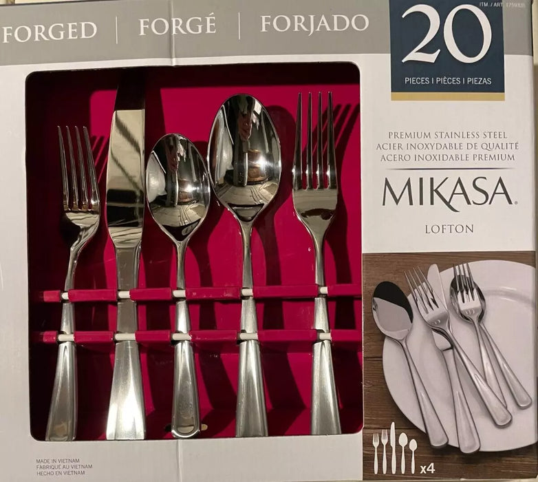 Mikasa Lofton 20-piece Forged Flatware - ShopUSA - Kenya