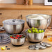 MIU Stainless Steel Mixing Bowls with Graters, - ShopUSA - Kenya