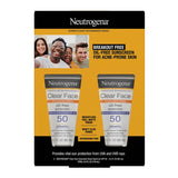 Neutrogena Clear Face Sunscreen in Kenya - Choose SPF