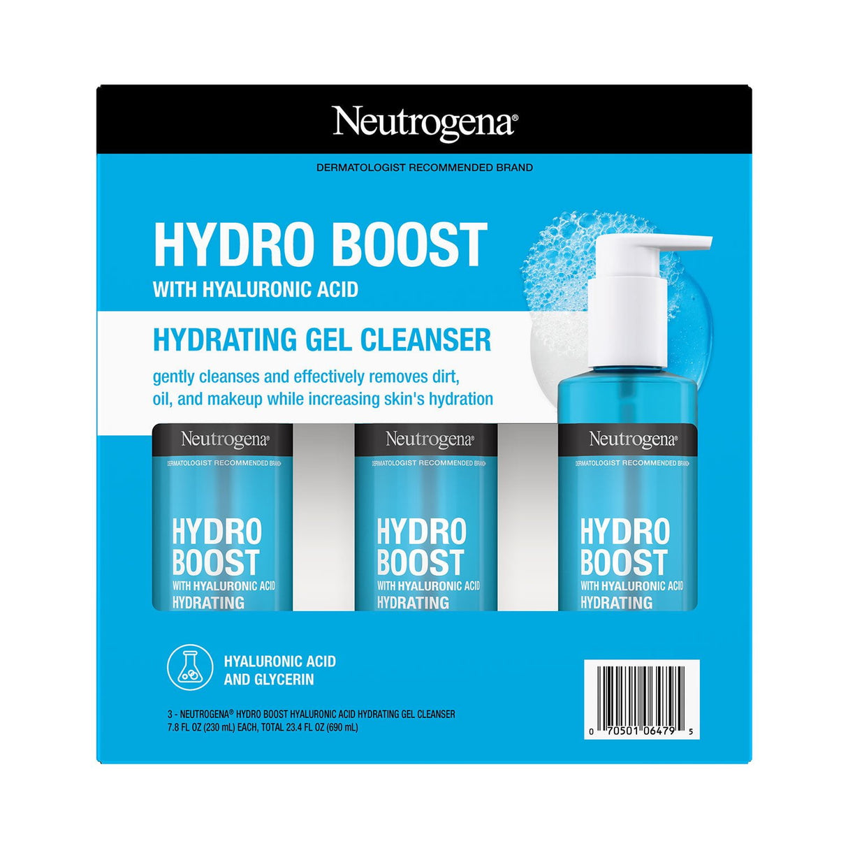 Neutrogena Hydro Boost Hydrating Facial Cleansing Gel