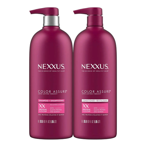 Nexxus Color Assure Shampoo and Conditioner Color Treated Hair, - ShopUSA - Kenya