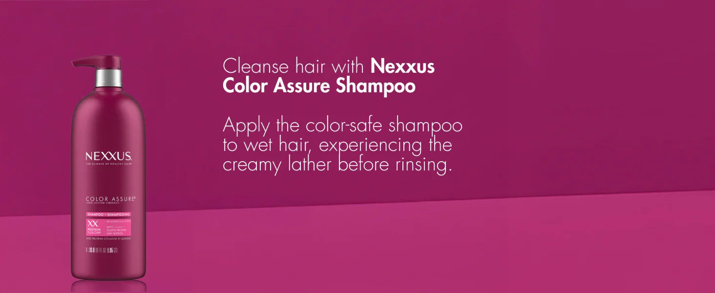 Nexxus Color Assure Shampoo and Conditioner Color Treated Hair, - ShopUSA - Kenya