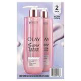 Olay Super Serum Hand and Body Lotion, 24hr Moisture (2 Pack)