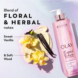 Olay Super Serum Hand and Body Lotion, 24hr Moisture (2 Pack)
