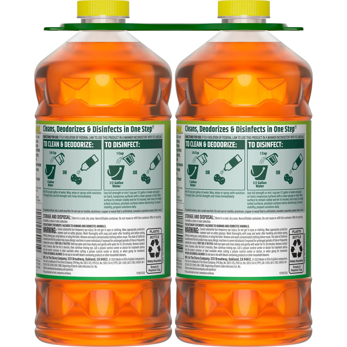 Pine-Sol All Purpose Cleaner Jugs, Pine, (Pack of 2)